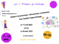 Ateliers du mois d’avril à Saint Robert pour les enfants de 7 à 11 ans